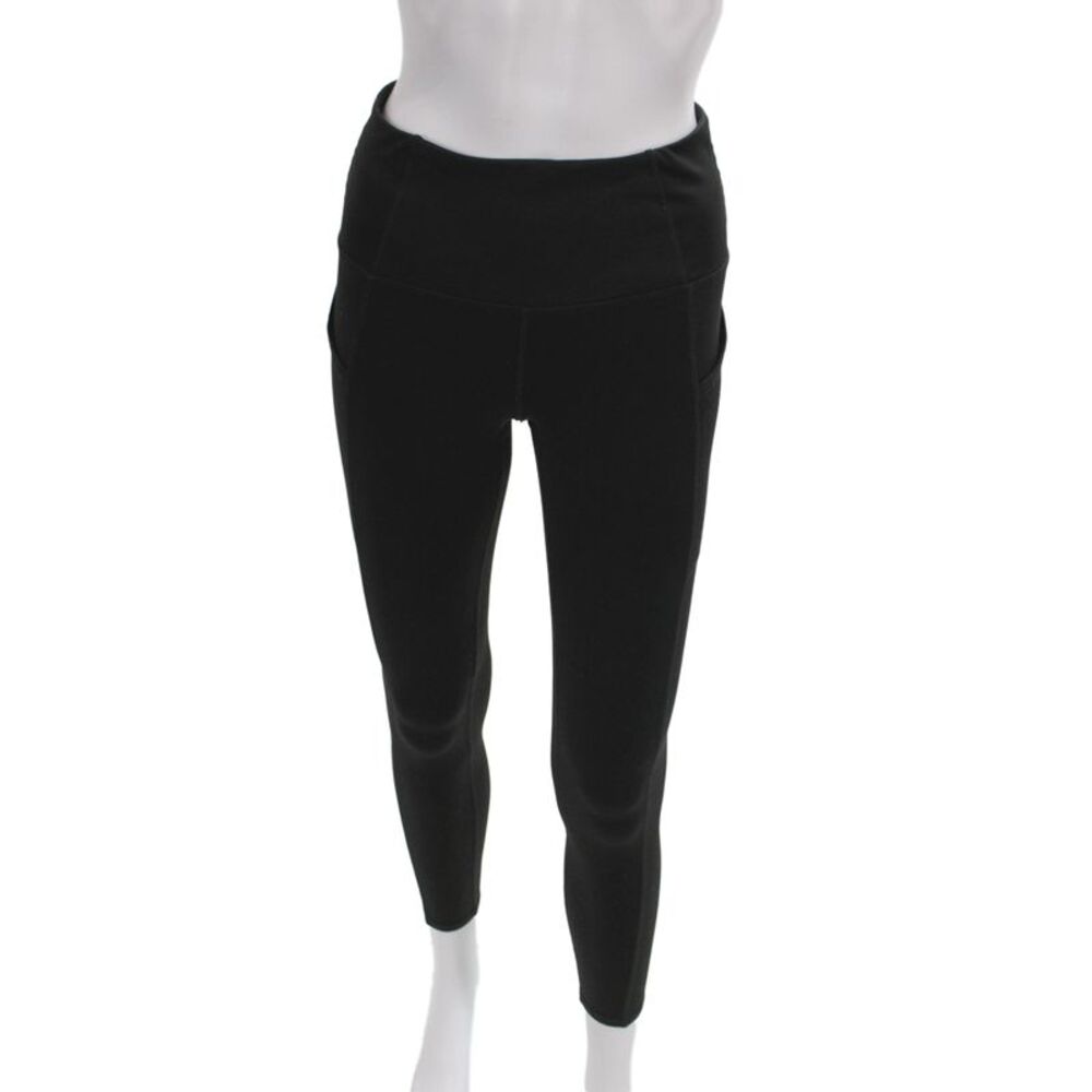 RBX Active Womens Ankle Leggings Black Athleisure Size S